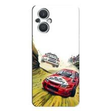 Чохли з Машинами на OPPO Рено 7 Лайт (5G) (VPrint) (Гоночні Тачки)