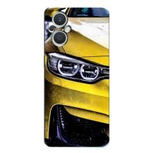 Чохли з Машинами на OPPO Рено 7 Лайт (5G) (VPrint) (Жовта машина)
