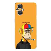 Чохли з Мавпами NFT для Oppo Reno7 Lite (5G) (AlphaPrint) (Нудна мавпа NFT)