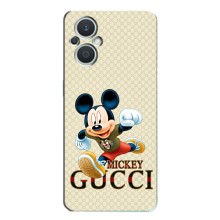 Чехол Disney Mouse Oppo Reno7 Lite (5G) (PREMIUMPrint) (Mikki Gucci)