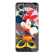 Чехол Disney Mouse Oppo Reno7 Lite (5G) (PREMIUMPrint) (Minni с бантиком)