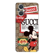 Чехол Disney Mouse Oppo Reno7 Lite (5G) (PREMIUMPrint) (Стильный Микки)