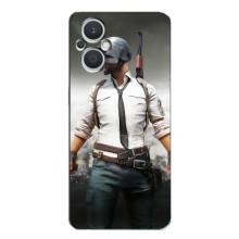 Чеjхол PUBG для OPPO Рено 7 Лайт (5G) (AlphaPrint) (Пабг мен)
