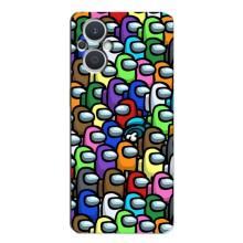 Чохли Амонг Ас для Oppo Reno7 Lite (5G) (AlphaPrint) (Убитий)