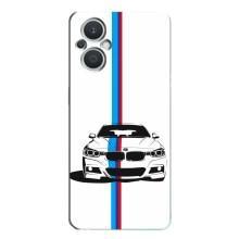 Чохол для OPPO Рено 7 Лайт (5G) - з принтом БМВ (AlphaPrint) (Машина БМВ)