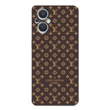 Чехол Стиль Louis Vuitton на Oppo Reno7 Lite (5G) (Фон Луи Виттон)