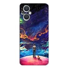 Космічні Чохли для OPPO Рено 7 Лайт (5G) (VPrint) (Вид Галактики)