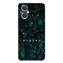 Новогодние, Праздничные Чехлы для Oppo Reno7 Lite (5G) - 2024 год (Winter)