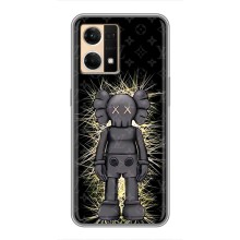 Чехлы для Oppo Reno7 Pro 5G - Bearbrick Louis Vuitton (PREMIUMPrint) (Bearbrick LV)