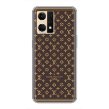 Чохли Луі Вітон для Oppo Reno7 Pro 5G (AlphaPrint - LOUIS VUITTON) (шпалери LV)