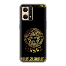 Чехлы VERSACE для Оппо Рено 7 Про (PREMIUMPrint) (Logo Versace)