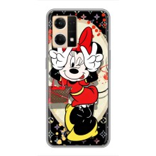 Чехол Disney Mouse Oppo Reno7 Pro 5G (PREMIUMPrint) (Минни peace)