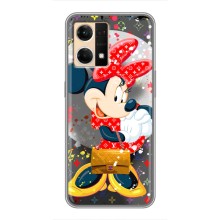 Чехол Disney Mouse Oppo Reno7 Pro 5G (PREMIUMPrint) (Minni с бантиком)