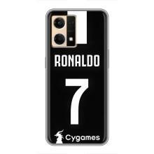 Чехол Криштиану Роналду для Oppo Reno7 Pro 5G (AlphaPrint) (RONALDO 7)