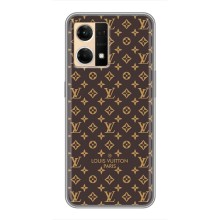 Чехол Стиль Louis Vuitton на Oppo Reno7 Pro 5G (Фон Луи Виттон)