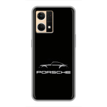 Чехол с авто Порше для Oppo Reno7 Pro 5G