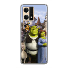 Чехол с мультфильмом Шрек на Oppo Reno7 Pro 5G