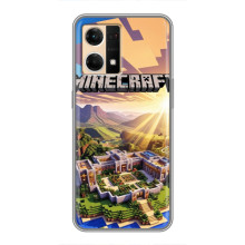 Чохол з картинками Майнкрафт для OPPO Reno7 Pro 5G
«ОППО Рено7 Про 5Джи» – Minecraft