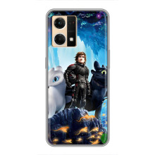 Чохол з принтом дракон Беззубик OPPO Reno7 Pro 5G
«ОППО Рено7 Про 5Джи» (Гикавка з драконами)