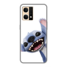 Чехол с принтом Стич на Oppo Reno7 Pro 5G – Стич
