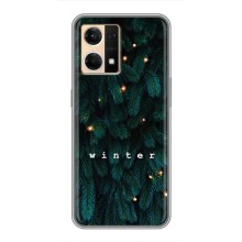 Новогодние, Праздничные Чехлы для Oppo Reno7 Pro 5G - 2024 год (Winter)