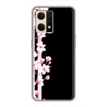 Чехлы с тематикой "ЦВЕТЫ" на Oppo Reno7 Pro 5G (Цветочки)