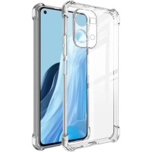 TPU чохол GETMAN Ease logo посилені кути Full Camera для Oppo Reno 7 4G – Прозорий