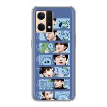 Чехлы BTS для Oppo Reno7 4G (AlphaPrint)