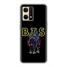 Чехлы BTS для Oppo Reno7 4G (AlphaPrint)