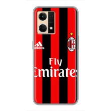 Чохли для Oppo Reno7 4G (VPrint) - Футбольні клуби (Milan)