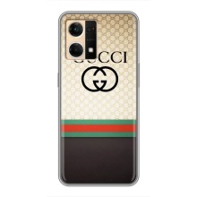 Чохли  GUCCI для OPPO Reno7 4G (AlphaPrint) (GUCCI стиль)