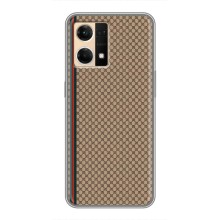 Чохли  GUCCI для OPPO Reno7 4G (AlphaPrint) (Гуччі полоса)