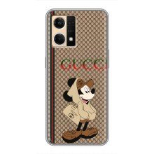 Чохли  GUCCI для OPPO Reno7 4G (AlphaPrint) (Mickey GUCCI)