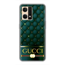 Чохли  GUCCI для OPPO Reno7 4G (AlphaPrint) (Текстура Гуччі)