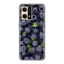 Чохли з фруктами для Oppo Reno7 4G (VPrint) (Ожина)