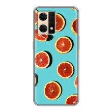 Чохли з фруктами для Oppo Reno7 4G (VPrint) (Грейпфрут)