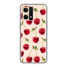 Чохли з фруктами для Oppo Reno7 4G (VPrint) (Черешня)