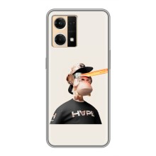 Чохли з Мавпами NFT для Oppo Reno7 4G (AlphaPrint) (мавпа NFT в окулярах)