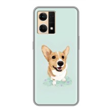 Чохли з собаками для Oppo Reno7 4G (VPrint) (Коргі)