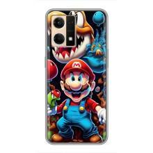 Чехол КИБЕРСПОРТ для Oppo Reno7 4G (Марио)