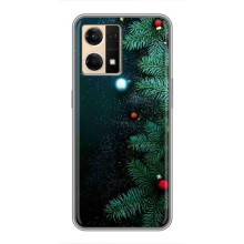 Чохол новорічна ялинка на Oppo Reno7 4G (Ялинка)