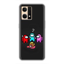 Чохли Амонг Ас для Oppo Reno7 4G (AlphaPrint) (Імпостер)