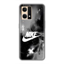 Чохол для Oppo Reno7 4G - з принтом Найк (AlphaPrint) (Лого Найк)
