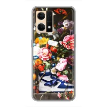 Чохол для Oppo Reno7 4G - з принтом Найк (AlphaPrint) (Стиль Найк)