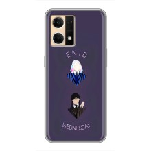 Чохли Венсдей на Oppo Reno7 4G Уенсдей (AlphaPrint) (Венздей і подруга)