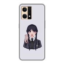 Чохли Венсдей на Oppo Reno7 4G Уенсдей (AlphaPrint) (Венздей і Річ)