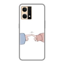 Чехлы на день мамы для Оппо Рено 7 (4G) – Руки мамы