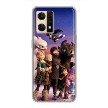 Чохол дракон Беззубик для Oppo Reno7 4G – Герої дракона