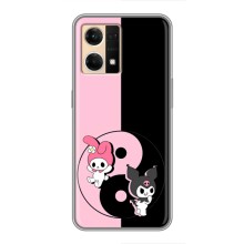 Чохол з кроликом Куромі на Oppo Reno7 4G (Куромі Інь Янь)