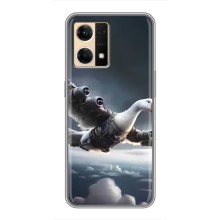 Чохол з мемом Тралалело тралала на Oppo Reno7 4G (Бомбардіні гусіні)